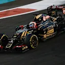 Romain Grosjean (FRA) Lotus E23 Hybrid at Formula One World Championship, Rd19, Abu Dhabi Grand Prix, Race, Yas Marina Circuit, Abu Dhabi, UAE, Sunday 29 November 2015. &copy; Sutton Motorsport Images